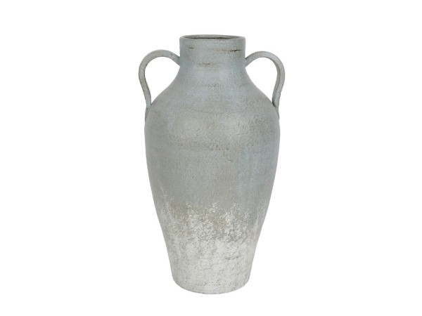 AMFORE ΒΑΖΟ 25x23x50cm ΜΕΤΑΛΛΟ ΓΚΡΙ ΜΠΛΕ