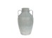 AMFORE ΒΑΖΟ 21x19x40cm ΜΕΤΑΛΛΟ ΓΚΡΙ ΜΠΛΕ