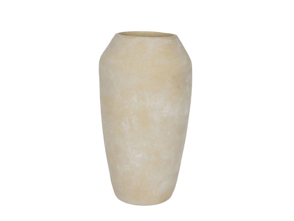 ASH ΒΑΖΟ 23.5x23.5x42cm ΚΕΡΑΜΙΚΟ STONE GREY