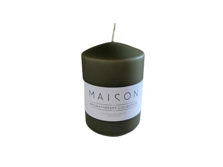 SHADOW OLIVE ΚΕΡΙ ΑΡΩΜΑΤΙΚΟ 7x7x10cm ΚΕΡΙ ΧΑΚΙ