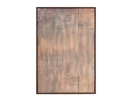 PLOW ΠΙΝΑΚΑΣ ΔΙΑΚΟΣΜΗΣΗΣ ΜΕ ΚΟΡΝΙΖΑ 60x90x4cm ΚΑΜΒΑΣ ΚΑΦΕ ΣΚΟΥΡΟ ΞΥΛΟ