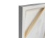 TRINITY ΠΙΝΑΚΑΣ ΔΙΑΚΟΣΜΗΣΗΣ 80x120x4cm ΚΑΜΒΑΣ OFF WHITE STONE GREY ΞΥΛΟ ΚΑΦΕ ΑΝΟΙΧΤΟ