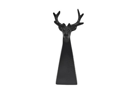 MONDEER ΧΡΙΣΤΟΥΓΕΝΝΙΑΤΙΚΟ ΔΙΑΚΟΣΜΗΤΙΚΟ ΤΑΡΑΝΔΟΣ 10x8.5x18.5cm ΑΛΟΥΜΙΝΙΟ ΚΑΦΕ ΣΚΟΥΡΟ