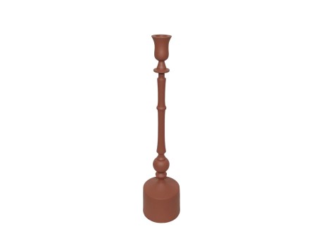 SIDIA ΚΗΡΟΠΗΓΙΟ 9.5x9.5x43cm ΑΛΟΥΜΙΝΙΟ TERRACOTTA