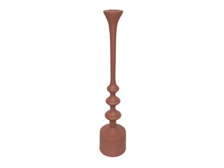 SIDIA ΚΗΡΟΠΗΓΙΟ 9.5x9.5x47.5cm ΑΛΟΥΜΙΝΙΟ TERRACOTTA