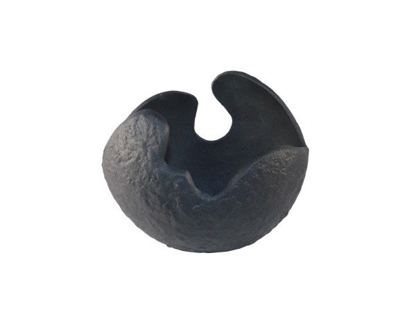 VULA ΒΑΖΟ 24x16x21cm ΑΛΟΥΜΙΝΙΟ ΜΑΥΡΟ