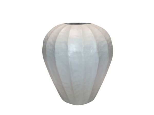 IVELLA ΒΑΖΟ 30x30x33cm ΑΛΟΥΜΙΝΙΟ OFF WHITE IVELLA ΒΑΖΟ 30x30x33cm ΑΛΟΥΜΙΝΙΟ OFF WHITE