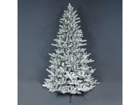 IMPERIAL EVERGREEN ΧΡΙΣΤΟΥΓΕΝΝΙΑΤΙΚΟ ΔΕΝΤΡΟ ΧΙΟΝΙΣΜΕΝΟ 125x125x180cm PE/PVC ΠΡΑΣΙΝΟ ΛΕΥΚΟ