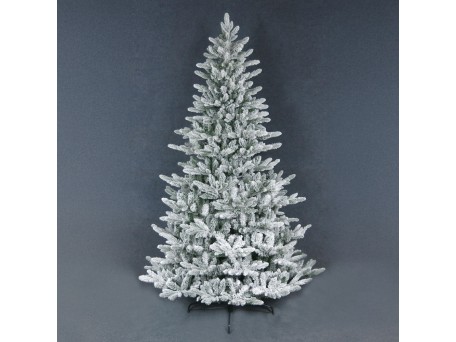 IMPERIAL EVERGREEN ΧΡΙΣΤΟΥΓΕΝΝΙΑΤΙΚΟ ΔΕΝΤΡΟ ΧΙΟΝΙΣΜΕΝΟ 140x140x210cm PE/PVC ΠΡΑΣΙΝΟ ΛΕΥΚΟ