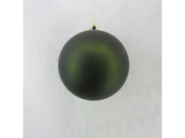 EVERGREEN ΧΡΙΣΤΟΥΓΕΝΝΙΑΤΙΚΗ ΜΠΑΛΑ 15x15x16cm ΠΛΑΣΤΙΚΟ ΠΡΑΣΙΝΟ ΣΚΟΥΡΟ ΜΑΤ EVERGREEN ΧΡΙΣΤΟΥΓΕΝΝΙΑΤΙΚΗ ΜΠΑΛΑ 15x15x16cm ΠΛΑΣΤΙΚΟ ΠΡΑΣΙΝΟ ΣΚΟΥΡΟ ΜΑΤ