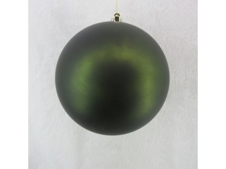 EVERGREEN ΧΡΙΣΤΟΥΓΕΝΝΙΑΤΙΚΗ ΜΠΑΛΑ 20x20x21cm ΠΛΑΣΤΙΚΟ ΠΡΑΣΙΝΟ ΣΚΟΥΡΟ ΜΑΤ