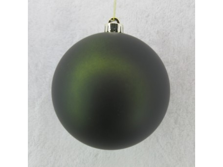 EVERGREEN ΧΡΙΣΤΟΥΓΕΝΝΙΑΤΙΚΗ ΜΠΑΛΑ 25x25x26cm ΠΛΑΣΤΙΚΟ ΠΡΑΣΙΝΟ ΣΚΟΥΡΟ ΜΑΤ