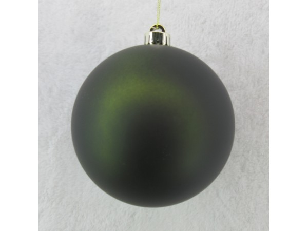EVERGREEN ΧΡΙΣΤΟΥΓΕΝΝΙΑΤΙΚΗ ΜΠΑΛΑ 25x25x26cm ΠΛΑΣΤΙΚΟ ΠΡΑΣΙΝΟ ΣΚΟΥΡΟ ΜΑΤ