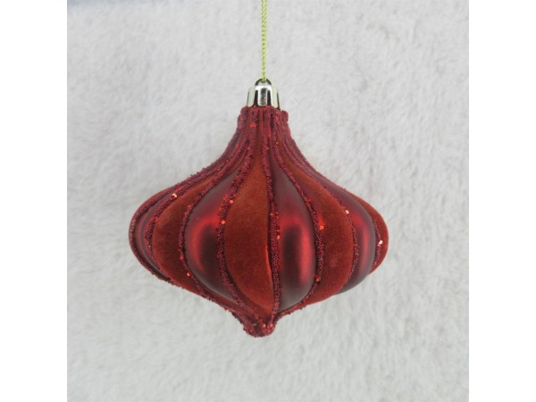 RUBY ΧΡΙΣΤΟΥΓΕΝΝΙΑΤΙΚΗ ΜΠΑΛΑ 10x10x11cm ΒΕΛΟΥΔΟ ΚΟΚΚΙΝΟ ΠΟΡΤΟΚΑΛΙ ΠΛΑΣΤΙΚΟ RUBY ΧΡΙΣΤΟΥΓΕΝΝΙΑΤΙΚΗ ΜΠΑΛΑ 10x10x11cm ΒΕΛΟΥΔΟ ΚΟΚΚΙΝΟ ΠΟΡΤΟΚΑΛΙ ΠΛΑΣΤΙΚΟ