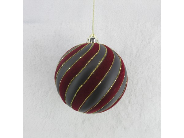 CHERRY ΧΡΙΣΤΟΥΓΕΝΝΙΑΤΙΚΗ ΜΠΑΛΑ 15x15x16cm ΒΕΛΟΥΔΟ ΚΟΚΚΙΝΟ ΣΚΟΥΡΟ ΓΚΡΙ CHERRY ΧΡΙΣΤΟΥΓΕΝΝΙΑΤΙΚΗ ΜΠΑΛΑ 15x15x16cm ΒΕΛΟΥΔΟ ΚΟΚΚΙΝΟ ΣΚΟΥΡΟ ΓΚΡΙ