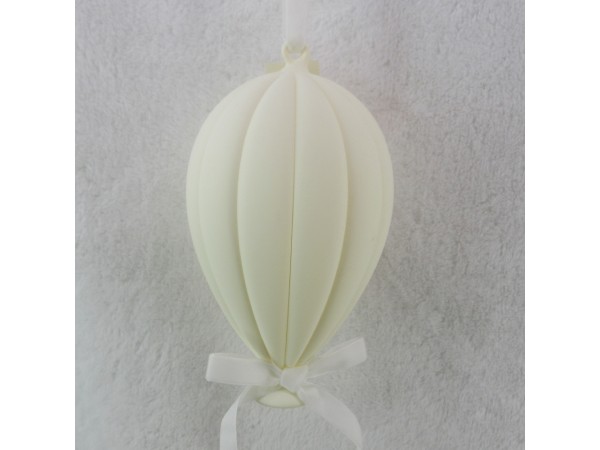 GLOW DREAM ΧΡΙΣΤΟΥΓΕΝΝΙΑΤΙΚΗ ΜΠΑΛΑ 16x16x27cm ΤΣΟΧΑ OFF WHITE