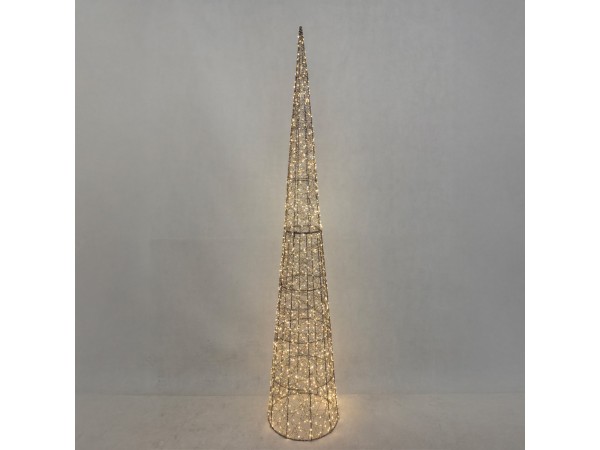 LUMINIS XMAS LED ΔΕΝΤΡΟ ΘΕΡΜΟ ΦΩΣ 35x35x180cm ΣΙΔΕΡΟ ΧΡΥΣΟ PET LUMINIS XMAS LED ΔΕΝΤΡΟ ΘΕΡΜΟ ΦΩΣ 35x35x180cm ΣΙΔΕΡΟ ΧΡΥΣΟ PET