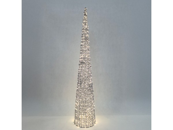 SILVEN XMAS LED ΔΕΝΤΡΟ ΘΕΡΜΟ ΦΩΣ 28x28x150cm ΣΙΔΕΡΟ ΑΣΗΜΙ PET SILVEN XMAS LED ΔΕΝΤΡΟ ΘΕΡΜΟ ΦΩΣ 28x28x150cm ΣΙΔΕΡΟ ΑΣΗΜΙ PET