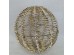 LINI XMAS LED ΜΠΑΛΑ ΘΕΡΜΟ ΦΩΣ 60x60x60cm ΣΙΔΕΡΟ ΧΡΥΣΟ PET LINI XMAS LED ΜΠΑΛΑ ΘΕΡΜΟ ΦΩΣ 60x60x60cm ΣΙΔΕΡΟ ΧΡΥΣΟ PET