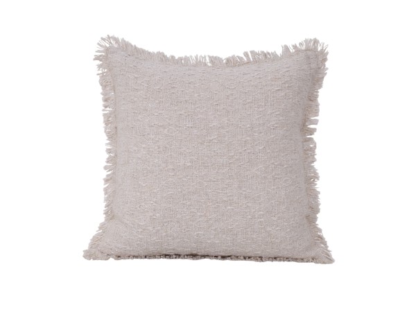 FINESSE ΔΙΑΚΟΣΜΗΤΙΚΟ ΜΑΞΙΛΑΡΙ 45x45cm ΥΦΑΣΜΑ ΜΠΕΖ ΑΝΟΙΧΤΟ PE/PP