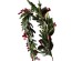 MISTEL ΓΙΡΛΑΝΤΑ ΜΕ ΓΚΙ 150cm POLYFOAM ΠΡΑΣΙΝΟ ΚΟΚΚΙΝΟ PVC