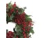 NIVAL ΧΡΙΣΤΟΥΓΕΝΝΙΑΤΙΚΟ ΣΤΕΦΑΝΙ ΜΕ ΓΚΙ 66x66cm POLYFOAM ΠΡΑΣΙΝΟ ΚΟΚΚΙΝΟ PVC