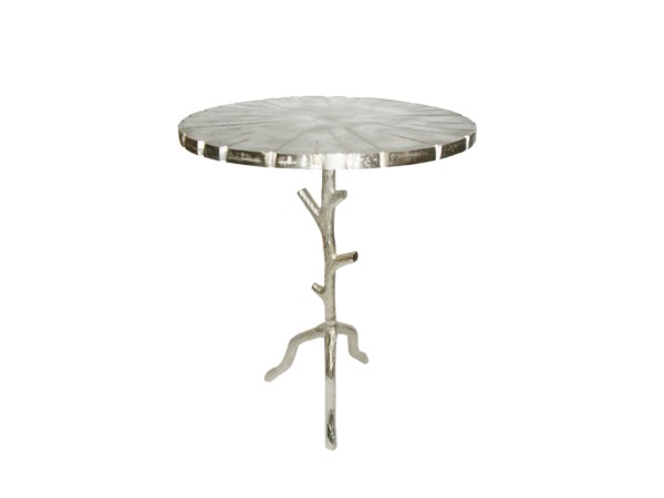 BIZARRE SIDE TABLE ΑΣΗΜΙ 45x45x64cm