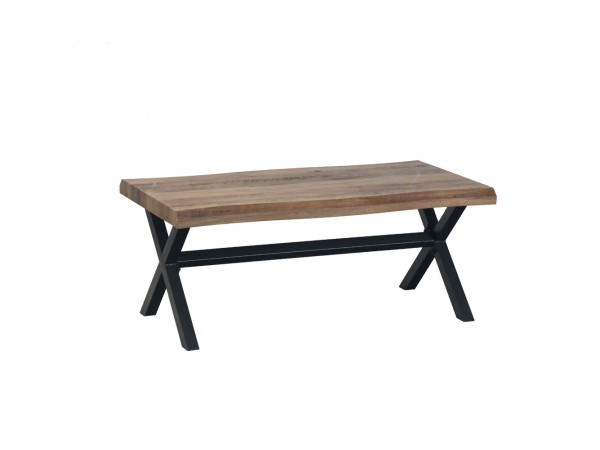 BRICK COFFEE TABLE ΚΑΡΥΔΙ ΜΑΥΡΟ 110x60x45cm