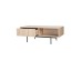 RIGOTE COFFEE TABLE 1ΣΥΡΤΑΡΙ SONOMA ΜΑΥΡΟ 120x59x45cm