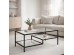 STEP COFFEE TABLE ΜΑΥΡΟ 110x50x42cm