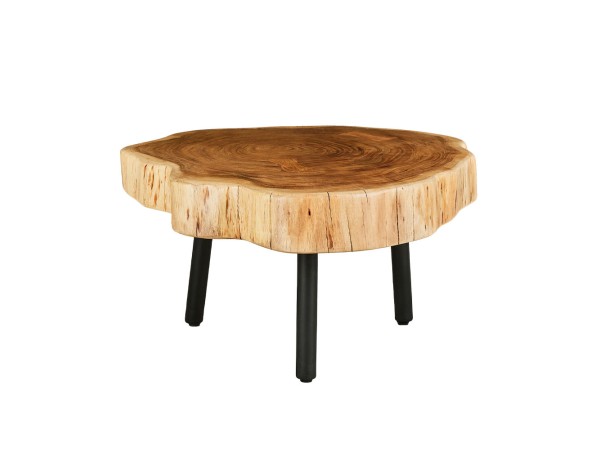 RAW COFFEE TABLE ΦΥΣΙΚΟ 80x80x40cm RAW COFFEE TABLE ΦΥΣΙΚΟ 80x80x40cm