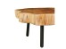 RAW COFFEE TABLE ΦΥΣΙΚΟ 80x80x40cm RAW COFFEE TABLE ΦΥΣΙΚΟ 80x80x40cm
