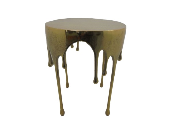DROP SIDE TABLE ΧΡΥΣΟ 43.25x43.25x56