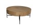 MADERA COFFEE TABLE ΦΥΣΙΚΟ ΜΑΥΡΟ 80x80x36cm