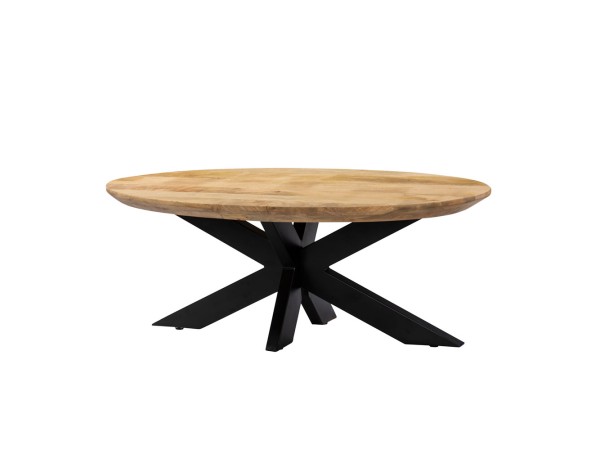 SKORPIO COFFEE TABLE ΚΑΡΥΔΙ ΜΑΥΡΟ 120x60x45cm