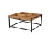 COMBO COFFEE TABLE ΚΑΡΥΔΙ ΜΑΥΡΟ 84x80x42cm COMBO COFFEE TABLE ΚΑΡΥΔΙ ΜΑΥΡΟ 84x80x42cm