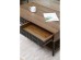 ZUMA COFFEE TABLE 2ΣΥΡΤΑΡΙΑ 3ΡΑΦΙΑ ΚΑΡΥΔΙ ΜΑΥΡΟ 111.5x60x44cm