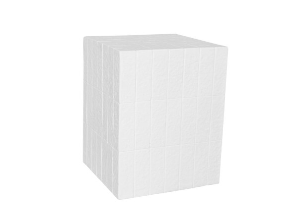 SQUARE SIDE TABLE ΛΕΥΚΟ 36x36x46cm