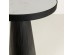 LAMP SIDE TABLE ΛΕΥΚΟ ΜΑΥΡΟ 36x36x55cm