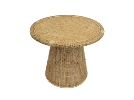 KAMIRA SIDE TABLE ΦΥΣΙΚΟ 59x59x49.5cm