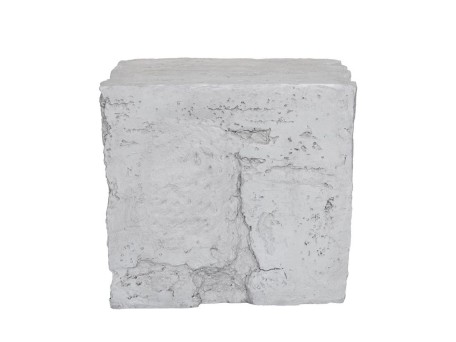 ZEUS SIDE TABLE ΓΚΡΙ 51x40.5x46cm