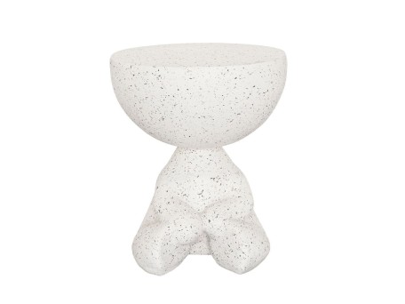 BEAR SIDE TABLE TERRAZZO 38x38x43cm