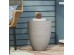AFRICA SIDE TABLE ΓΚΡΙ 36x36x45cm AFRICA SIDE TABLE ΓΚΡΙ 36x36x45cm