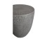 AFRICA SIDE TABLE ΓΚΡΙ 36x36x45cm AFRICA SIDE TABLE ΓΚΡΙ 36x36x45cm