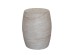 LITHOS OVAL SIDE TABLE BEIGE 62x43x52.5cm LITHOS OVAL SIDE TABLE BEIGE 62x43x52.5cm