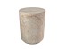 LITHOS ROUND SIDE TABLE BEIGE 35x35x46.5cm