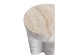 LITHOS HANDLE SIDE TABLE BEIGE 36.5x36.5x46.5cm