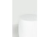 LITHOS OVAL SIDE TABLE ΛΕΥΚΟ 62x43.5x53cm LITHOS OVAL SIDE TABLE ΛΕΥΚΟ 62x43.5x53cm