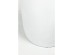 LITHOS OVAL SIDE TABLE ΛΕΥΚΟ 62x43.5x53cm LITHOS OVAL SIDE TABLE ΛΕΥΚΟ 62x43.5x53cm