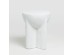 LITHOS HANDLE SIDE TABLE ΛΕΥΚΟ 36.5x36.5x46.5cm LITHOS HANDLE SIDE TABLE ΛΕΥΚΟ 36.5x36.5x46.5cm